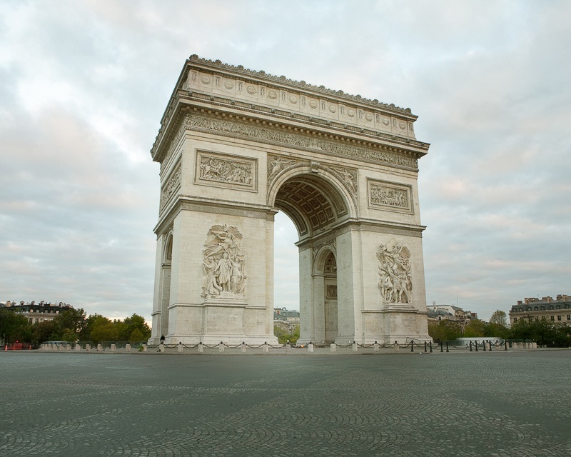 Wall art photo of the Arc De Triomphe