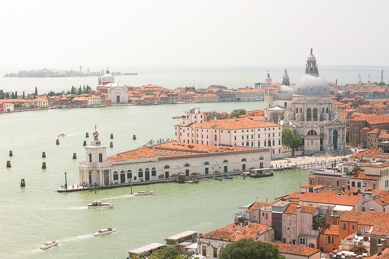 Wall art photo of the Venetian lagoon and Santa Maria della Salute